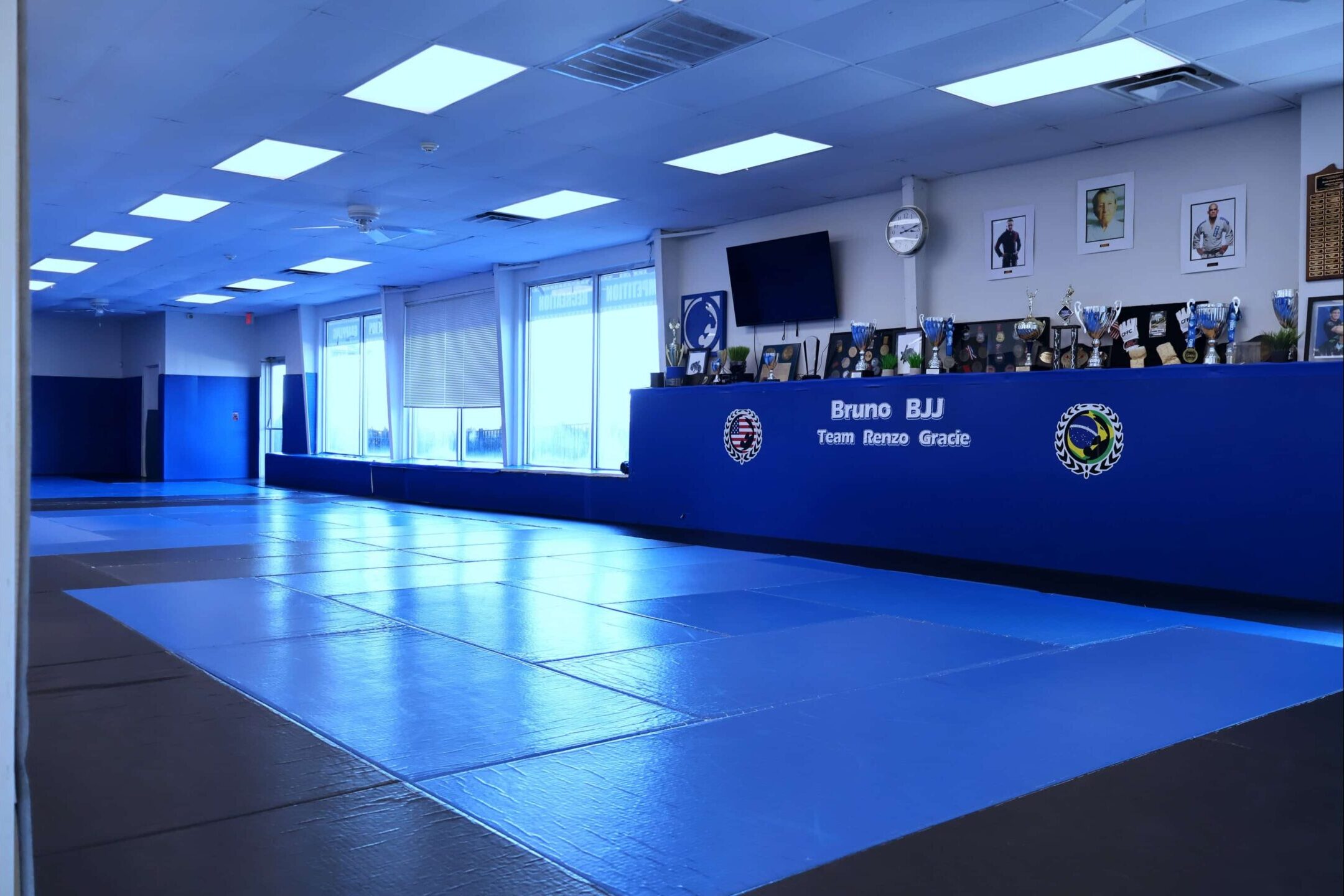 Large Training Facility and Mat Space at Renzo Gracie Latham